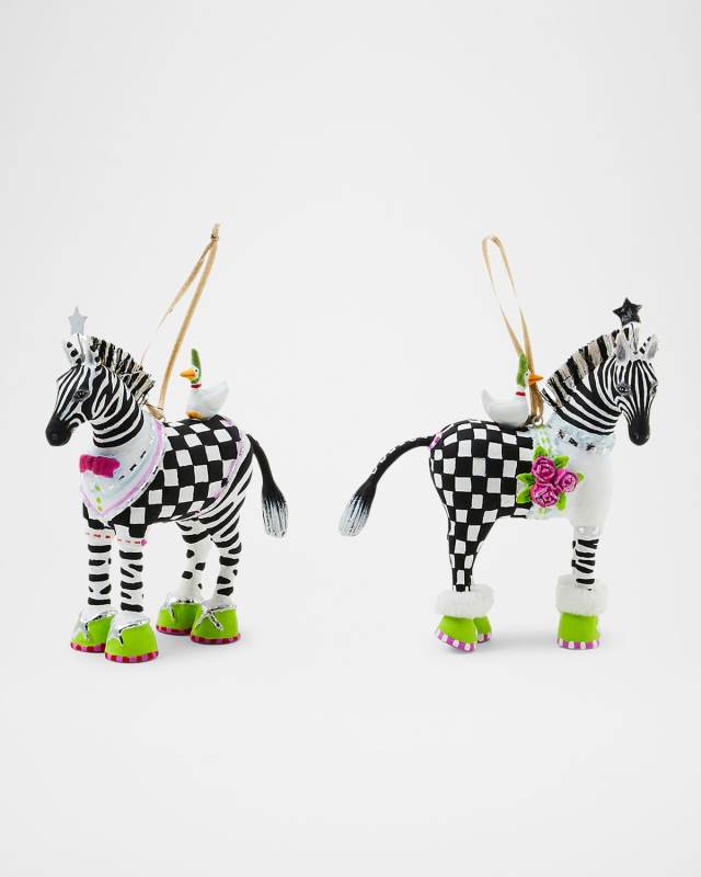 Patience Brewster Noah's Ark Zelda & Zeke Zebra Figurines